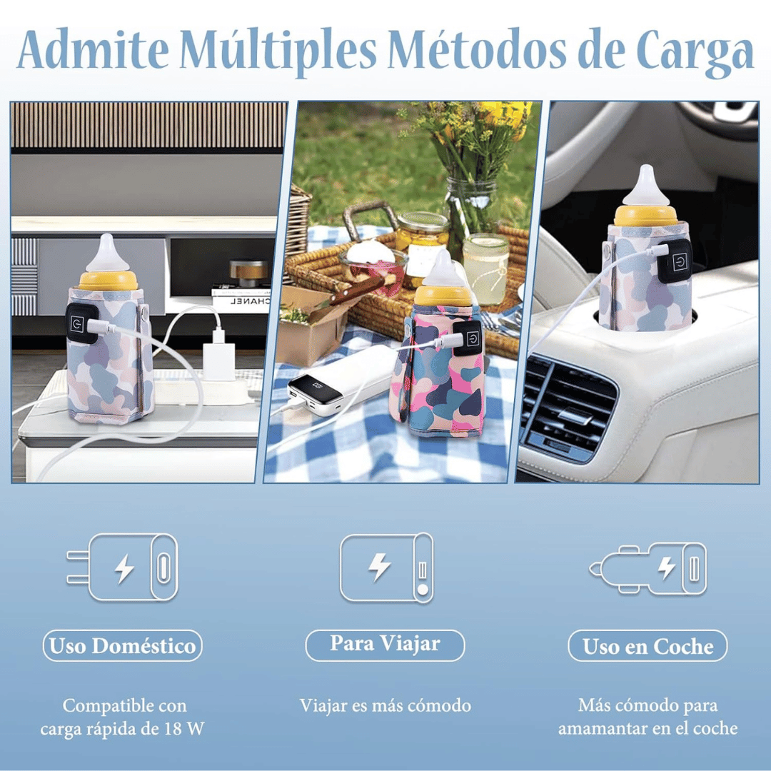 BottleBuddy™ Calentador Portátil de Biberón
