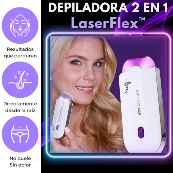 Depiladora Indolora 2 en 1 - Glowette™ + 6 REGALOS EXCLUSIVOS ¡SOLO POR HOY!
